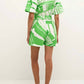 Marie Oliver - Devin Button-front V-neck Romper