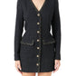 Endless Rose - Trim Detail Tweed Dress