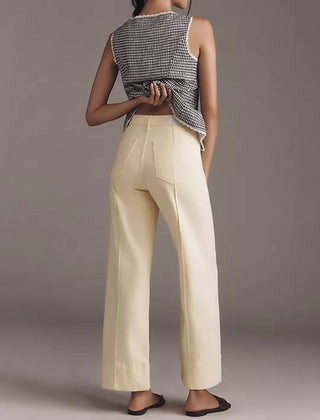 Pistola - Calça jeans Penny de cintura alta e perna larga