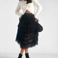 Elan - Layered Tuille Midi Skirt