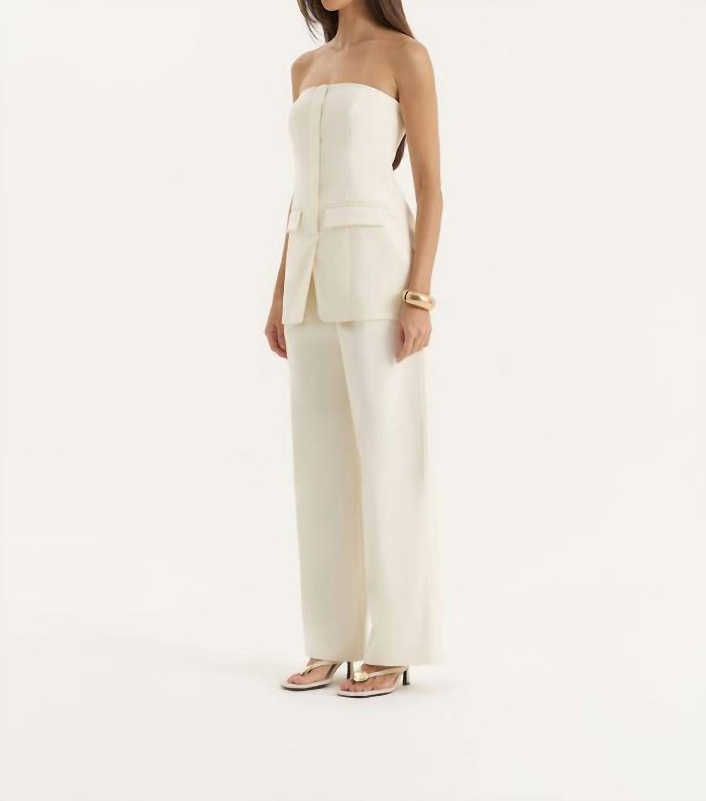 4Th & Reckless - Kellie Split Front Top