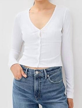 Good American - Cardigan Pointelle