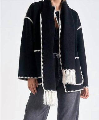 Elan - Jaqueta Whip Stitch