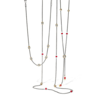 Brighton - Colar longo feminino Meridian Two Tons