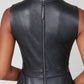 Spanx - Leather-like Combo Fitted Dress