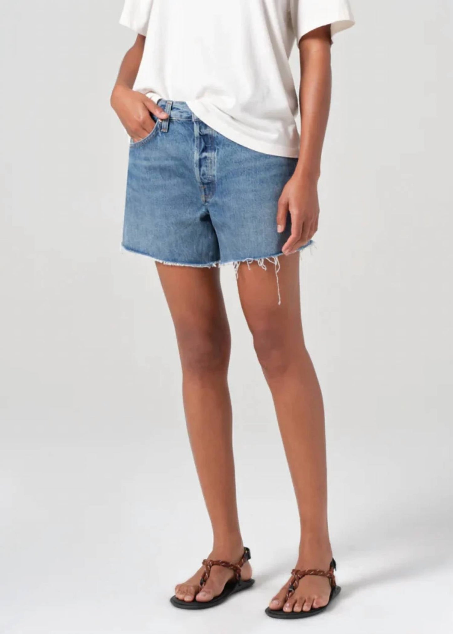 Agolde - Women's Parker Long Short