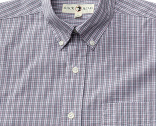 Duck Head - Camisa xadrez Stirling de manga comprida
