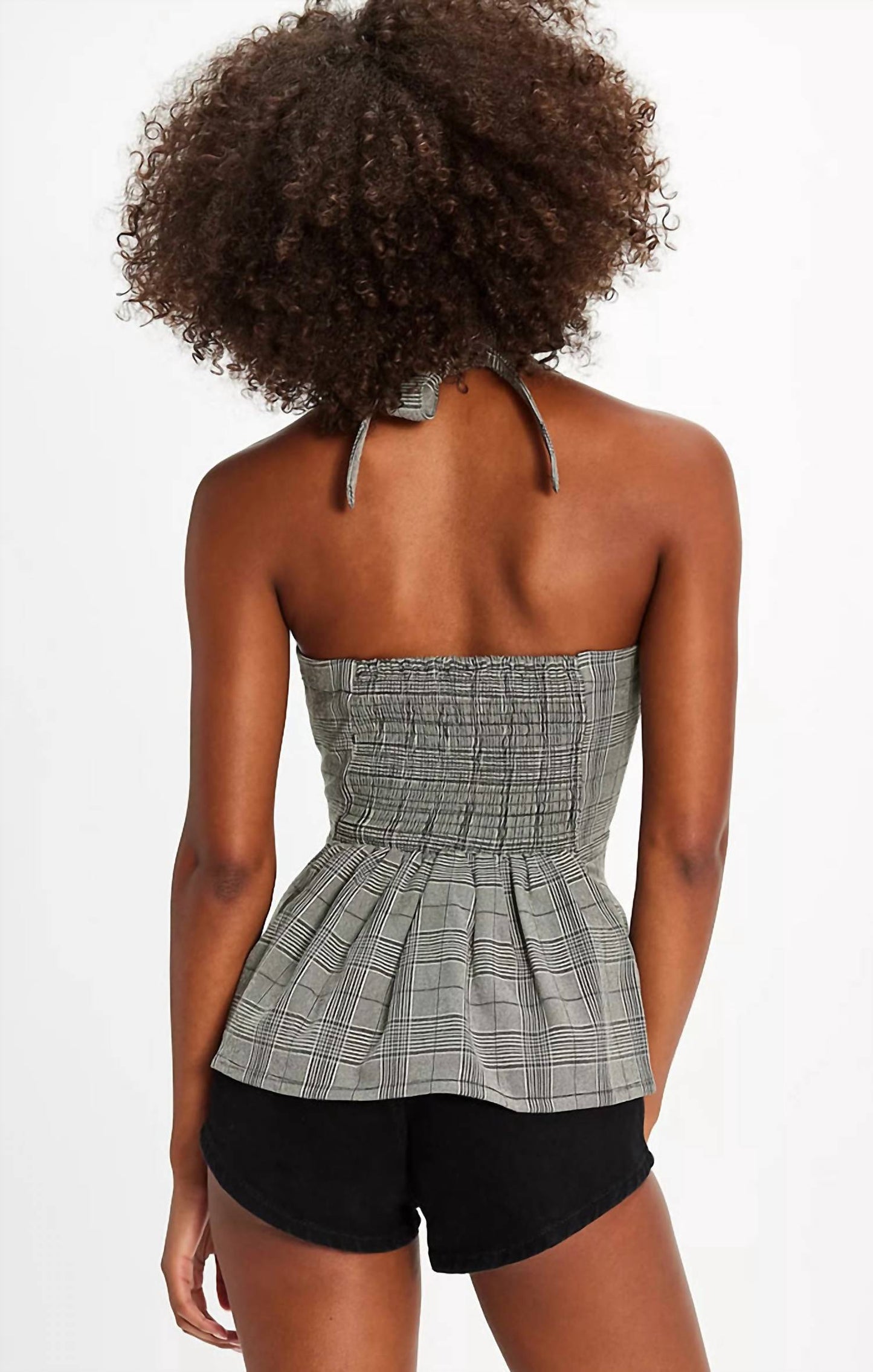 Free People - Anastasia Plaid Top