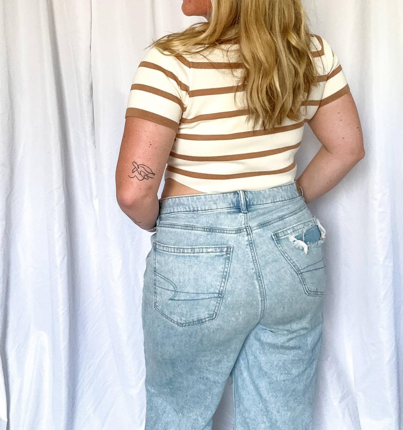 Le Lis - Women's Sail Away Striped Knit Top