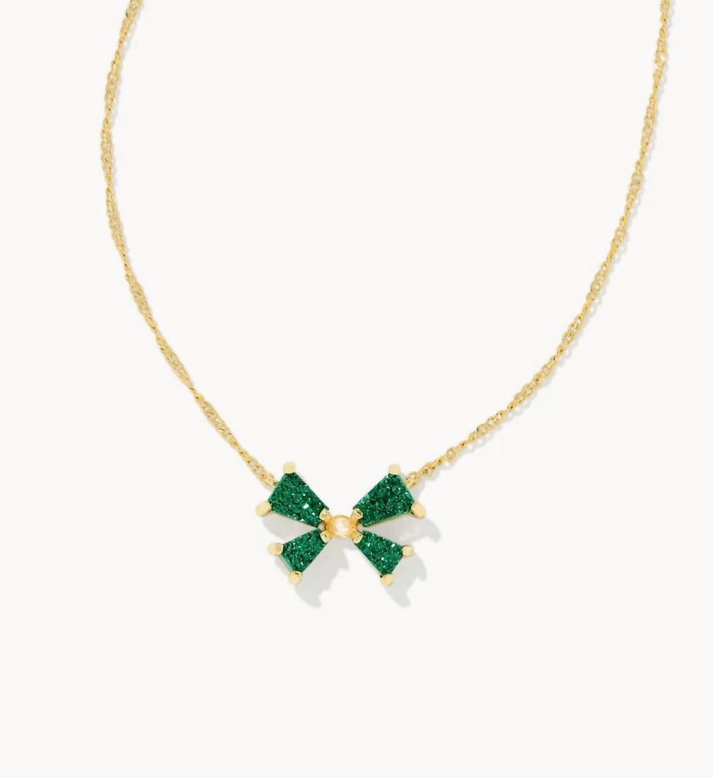 Kendra Scott - Women's Blair Bow Small Short Pendant Necklace