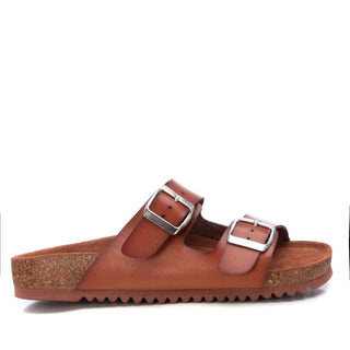 Xti - Sandálias femininas com tira dupla e fivela