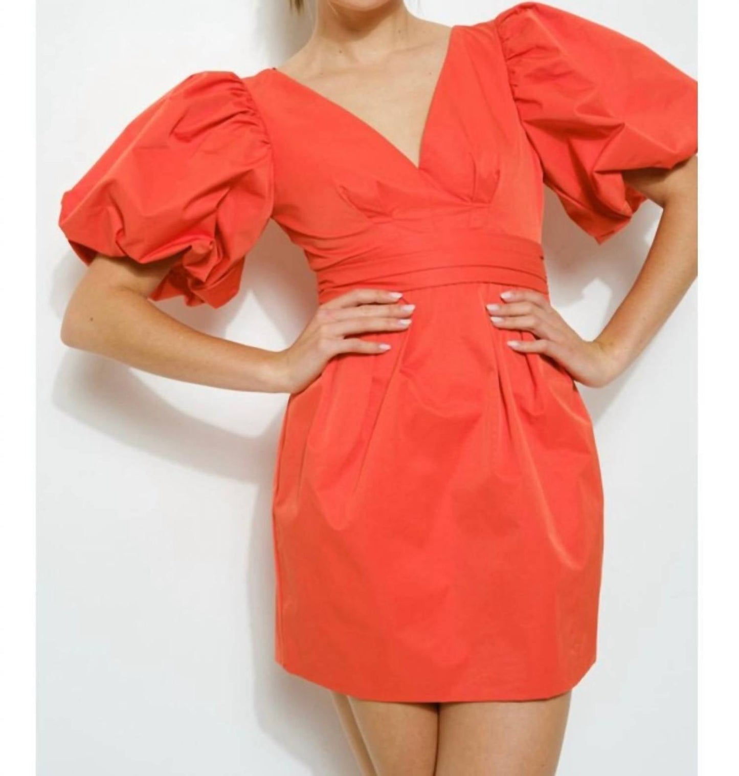 Ina Fashion - Open Bow Back Mini Dress