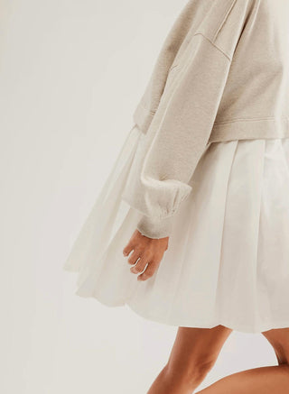Free People - Vestido Moletom Elenor