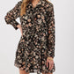 Kylie Paige - Stone Floral Mini Dress