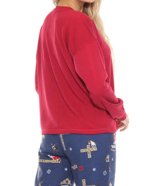 Pj Salvage - Blusa feminina "Tis The Season To Wine"