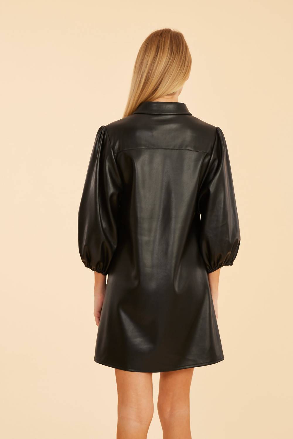 Dolce Cabo - Vegan Leather Tunic Dress