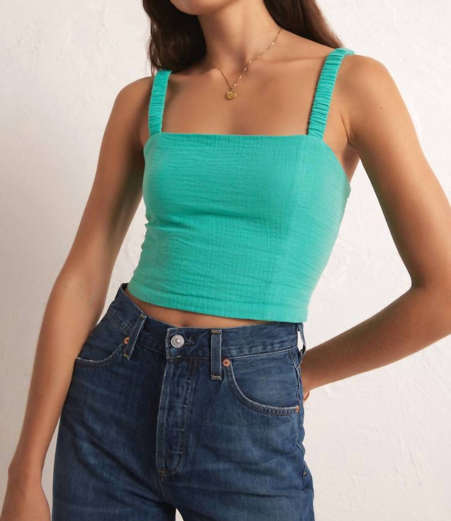 Z Supply - Cambria Gauze Tank Top