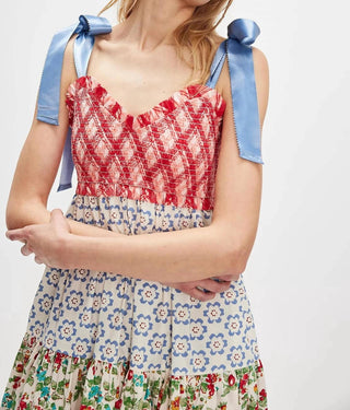 Free People - Vestido longo Bluebell