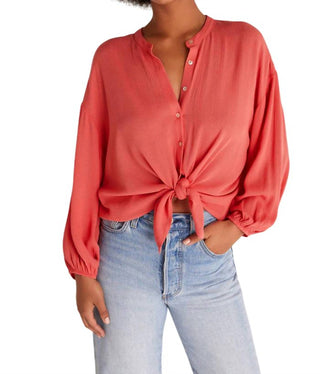 Z Supply - Blusa amassada Clarisa