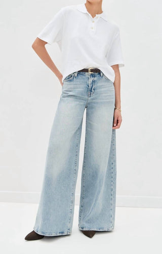 7 For All Mankind - Marie Wide Leg Jeans