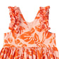 Molo - Girl's Cicely Dress, Peachy Nature