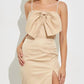 Do+Be - Bow Pearl Strap Top
