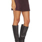 Astr - Laudine Faux Suede Mini Skirt