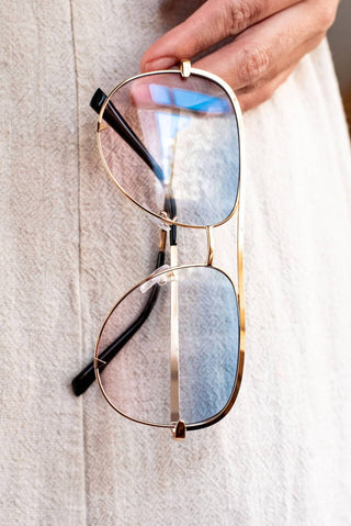 Julia Rose - Óculos de sol aviador unissex The Alex de alta qualidade