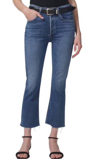 Citizens Of Humanity - Isola Cropped Bootcut Jeans