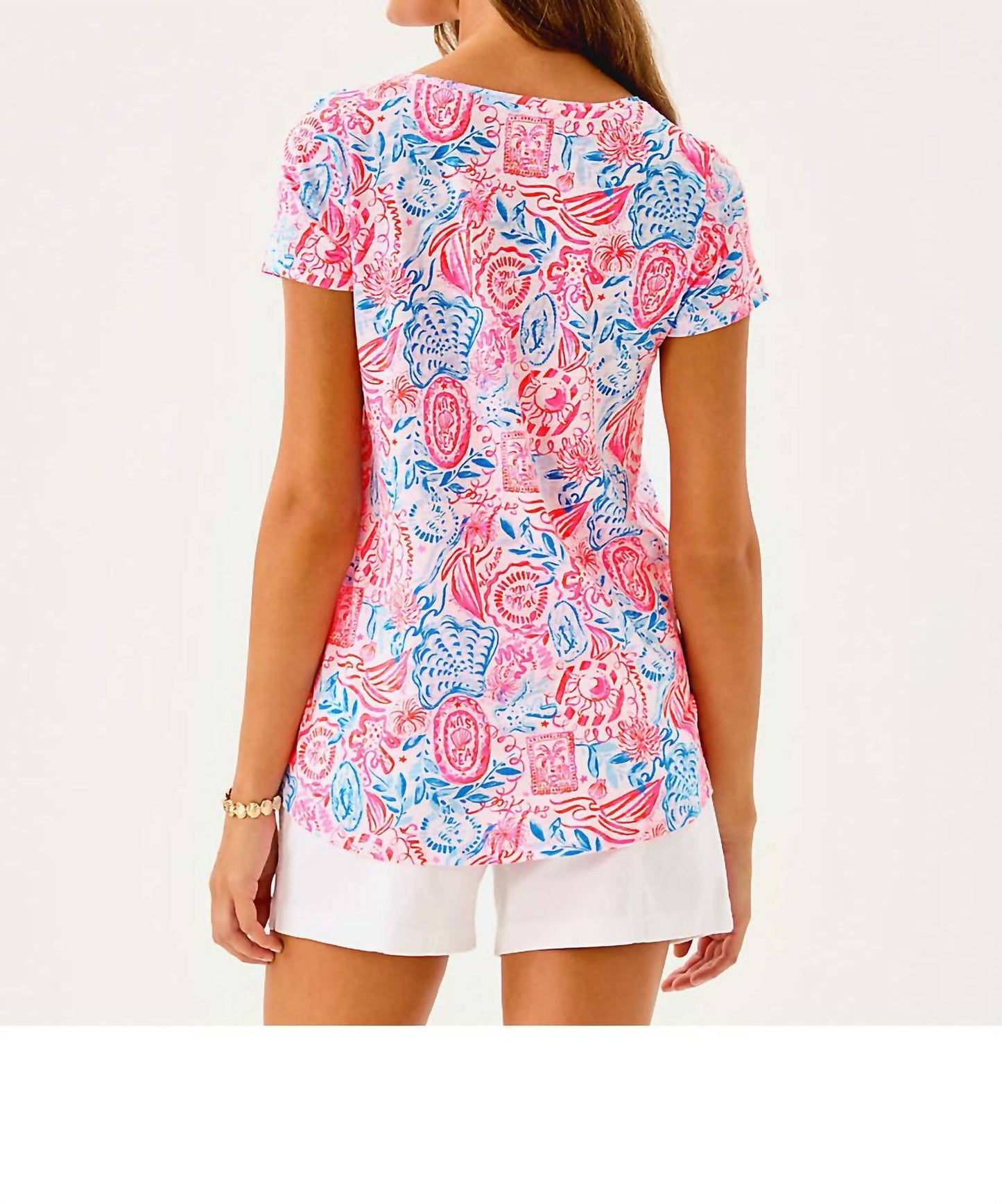Lilly Pulitzer - Etta Scoop Neck Top