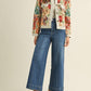 Anniewear - Jacquard Button Down Jacket