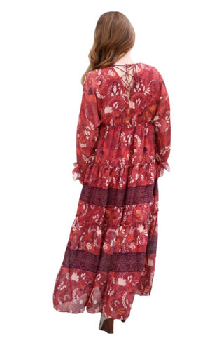 Entro - Vestido Boho Manga Longa