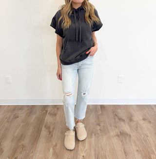 Pistola - Calça Jeans Vintage Curta Reta Penelope