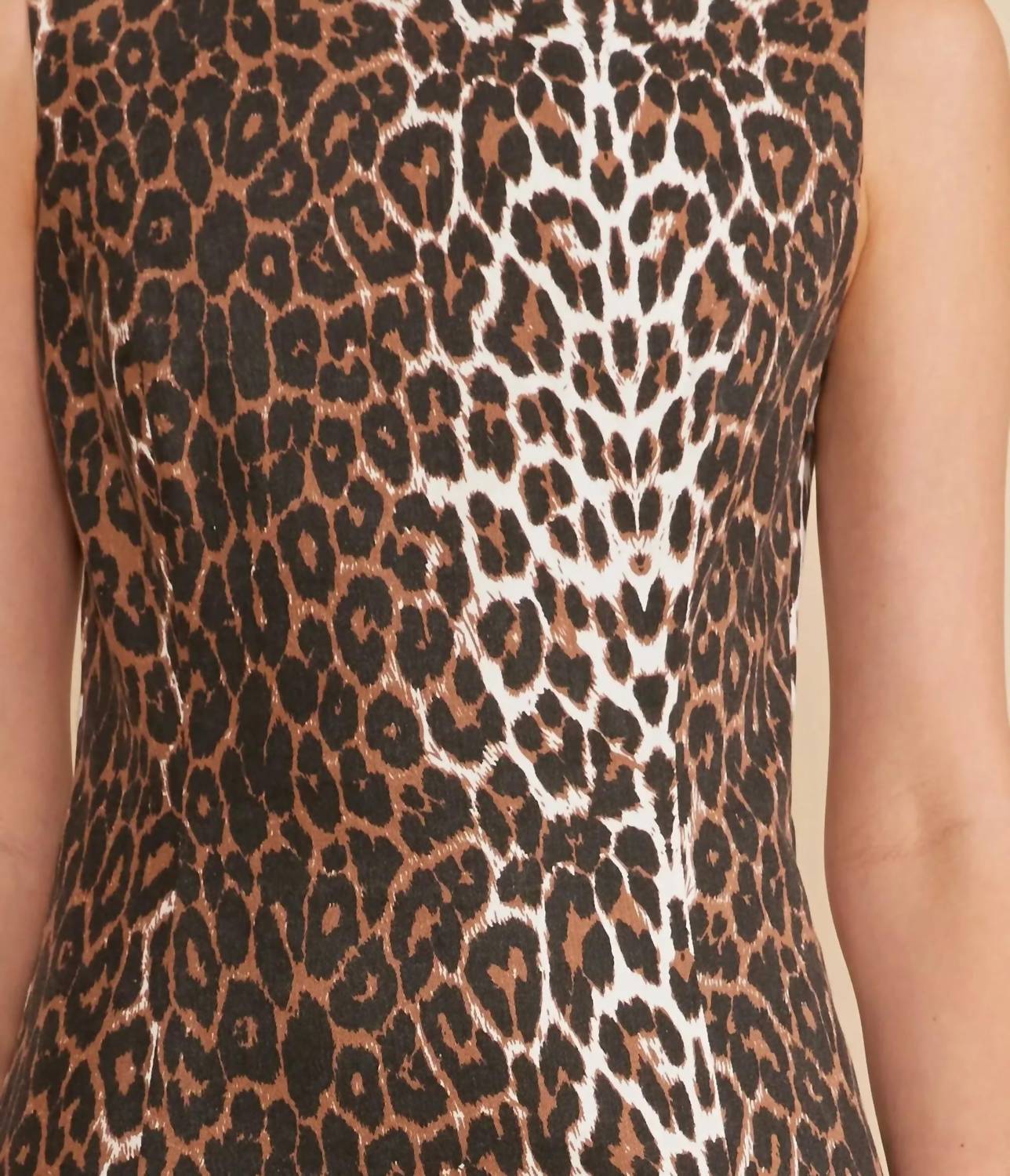 Lucy Paris - Cara Leopard Dress