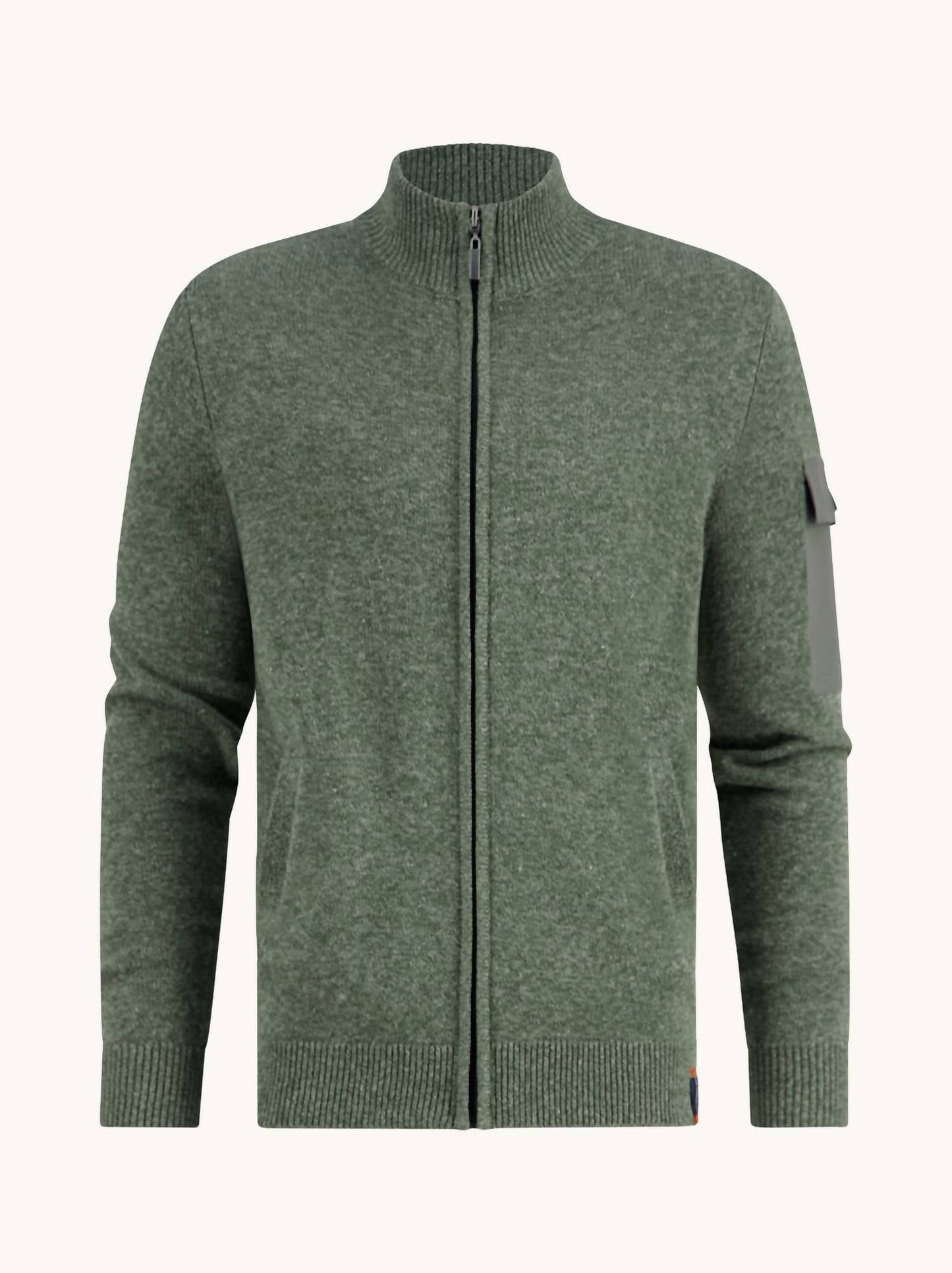 A Fish Named Fred - Men's Cardigan Melange Top