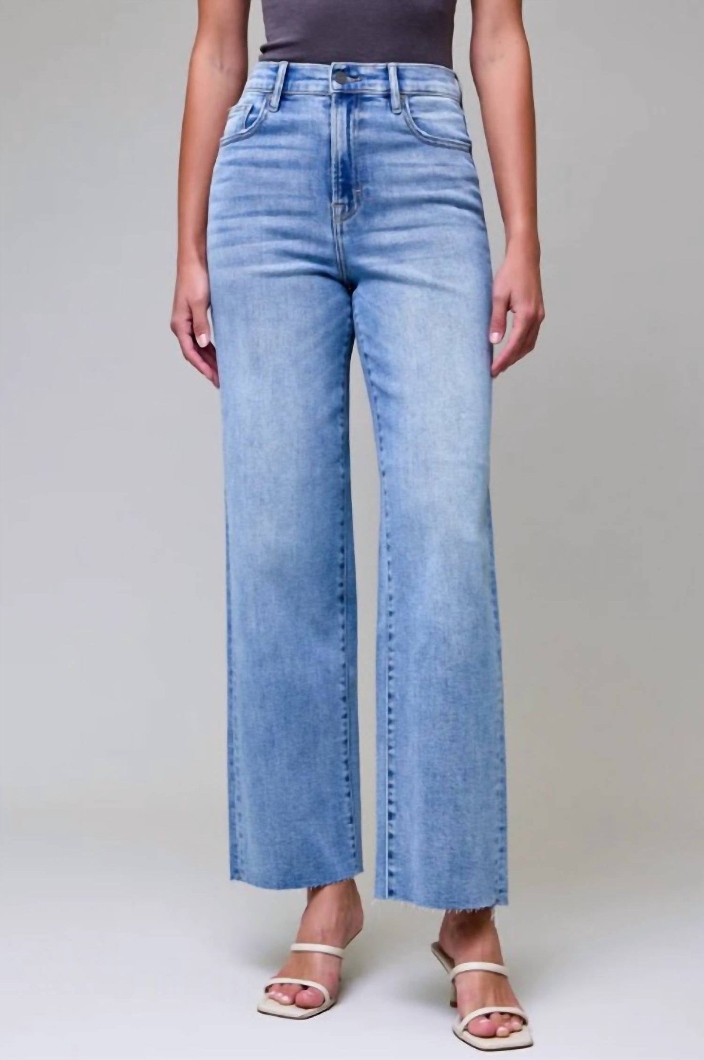 Hidden - Logan Clean Stretch Dad Jean