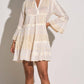 Elan - VNECK MINI DRESS