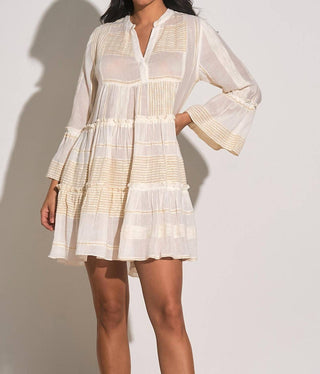 Elan - MINI VESTIDO COM DECOTE V