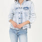 Angie - Aurora Acid Washed Jacket