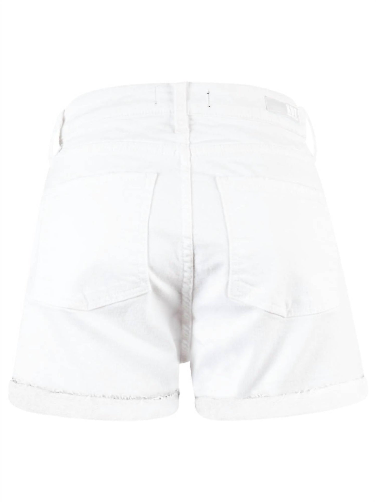 Kut From The Kloth - Shorts jeans de cintura alta com punho enrolado