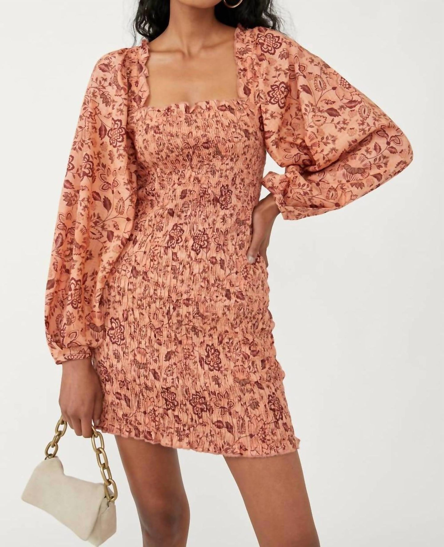 Free People - Smock It To Me Mini Dress