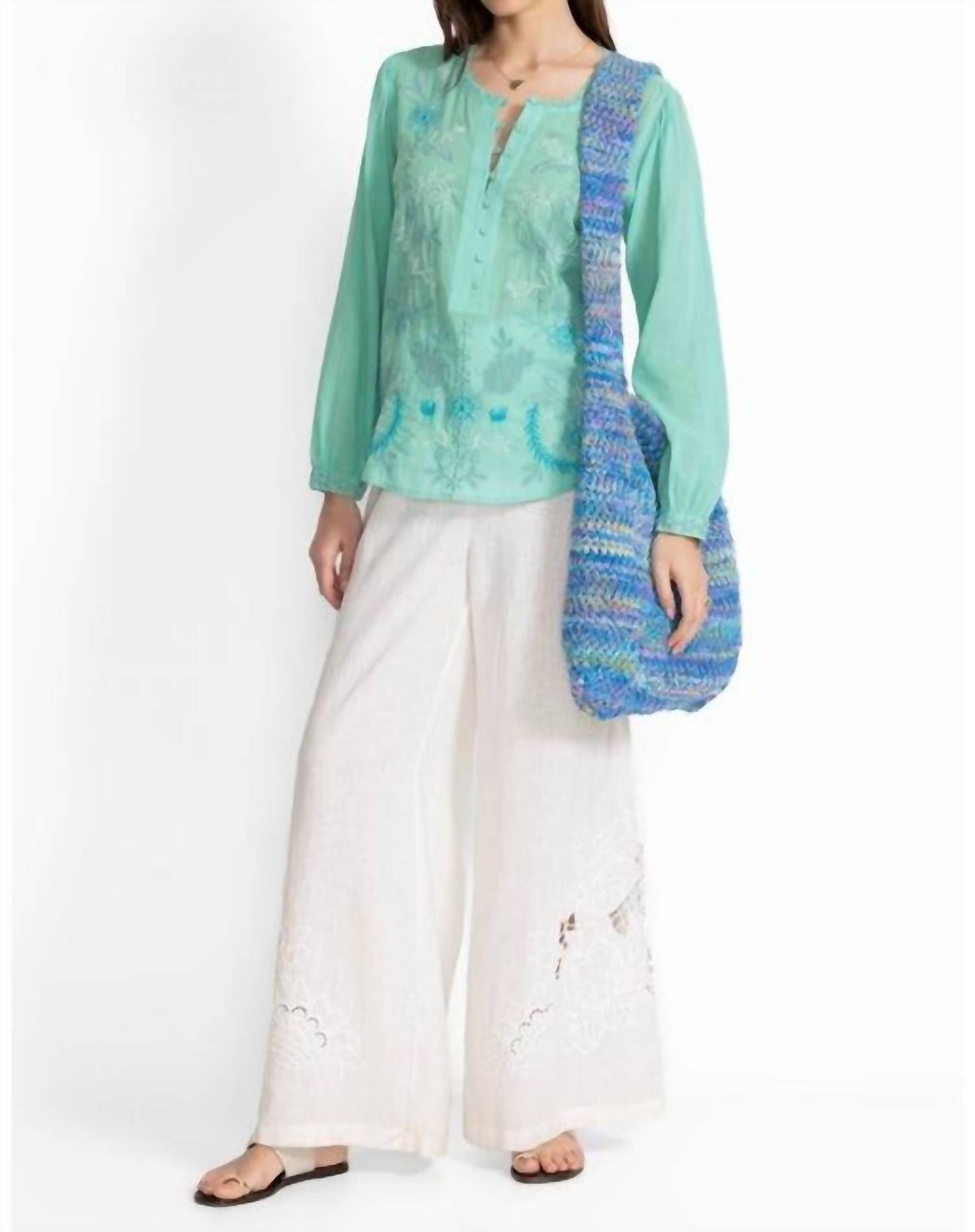 Johnny Was - FIELD HENLEY BLOUSE YOHANA