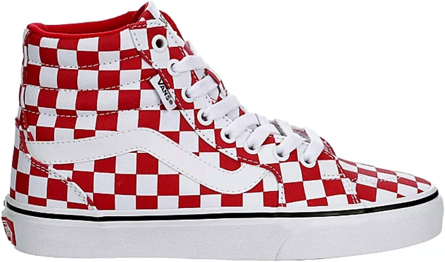 Vans - Women's Sk8-hi Decon Vr3 Checkerboard Sneakers