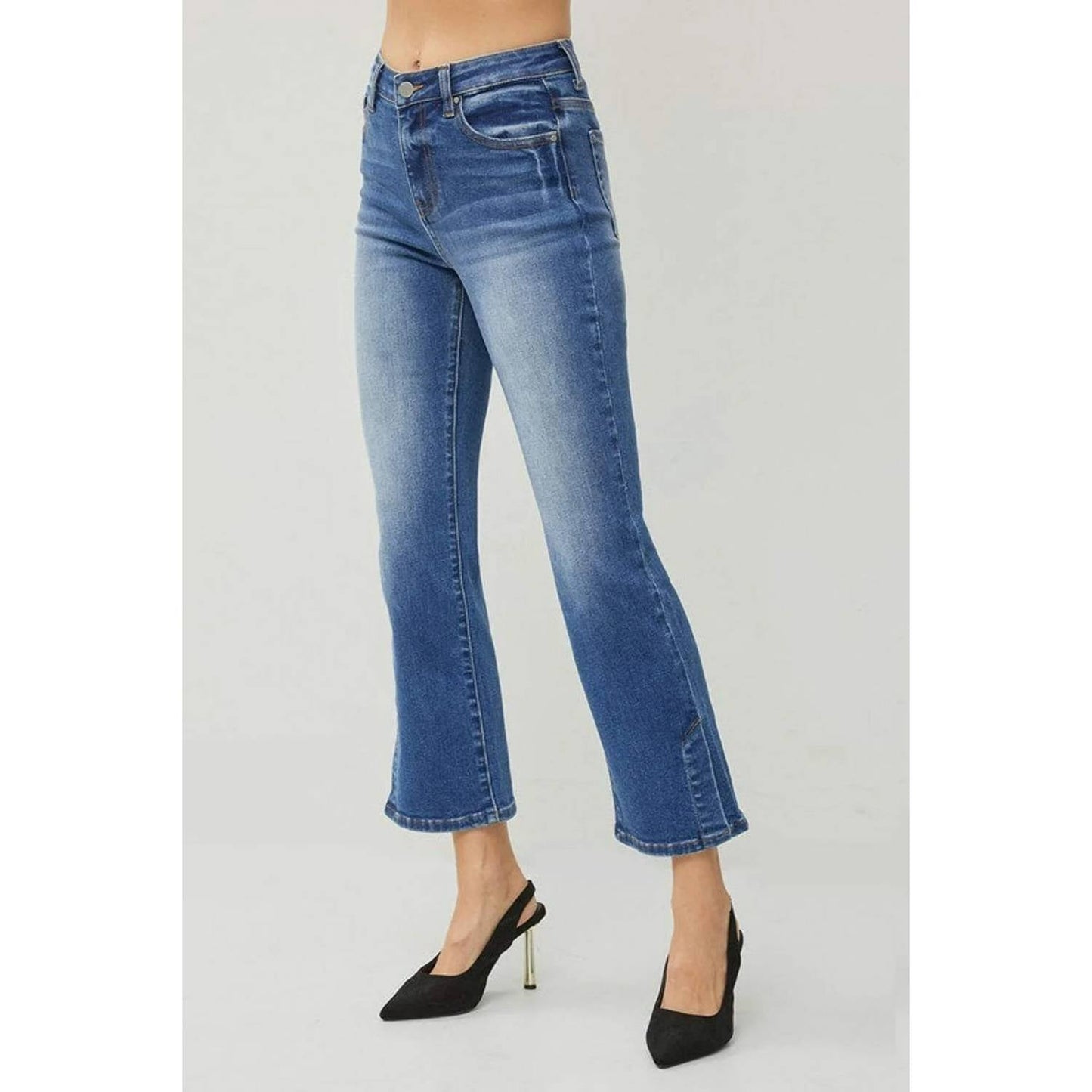 Risen - High Rise Bootcut Jeans