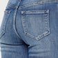 Kancan - High Rise Clean Hem Flare Jeans