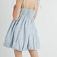 Aiblee - Rosette Mini Dress