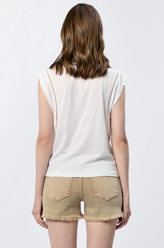 Dear John Denim - Regata Majorelle com manga curta