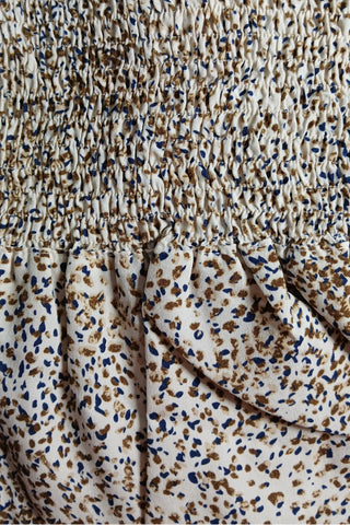 Kori - Ruffle Sleeve Smock Blouse