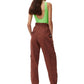 Ganni - 100% HEMP CARGO PANTS