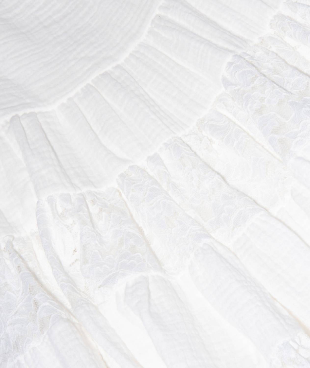 Flowers By Zoe - Girl's Annice White Lace Dress